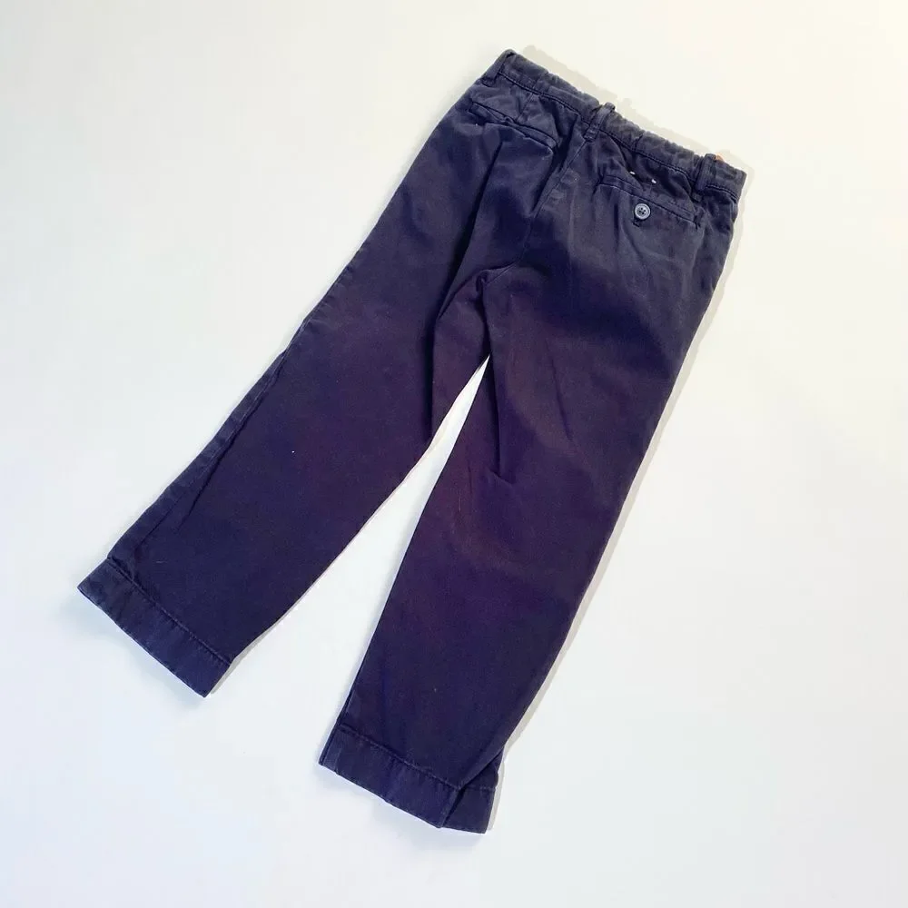 Crewcuts straight leg navy chino pants 5